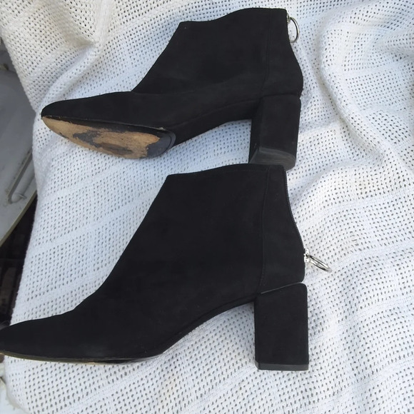 Via Spiga Mod suede Ankle boots 10 - Picture 6 of 15